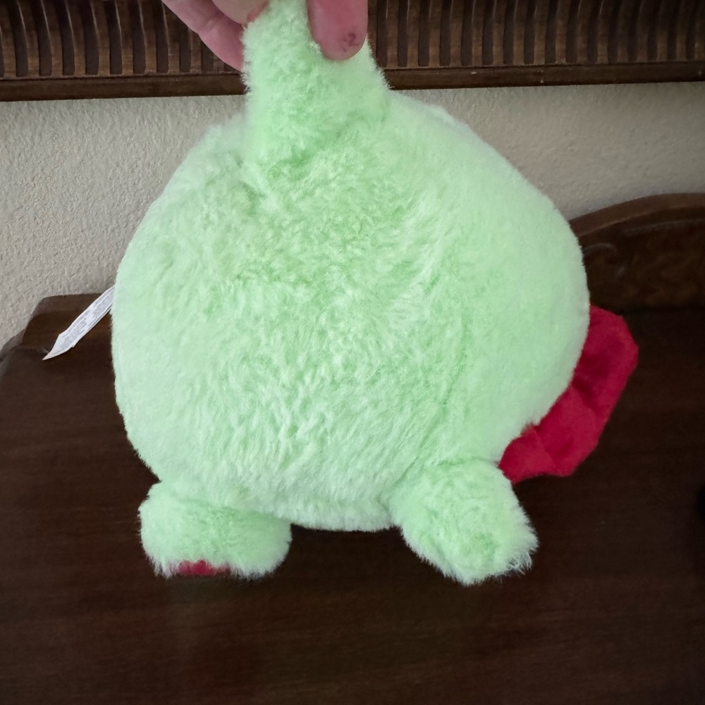 Cute Green Dinosaur Plush Toy by Fiesta - Picture 4 of 6